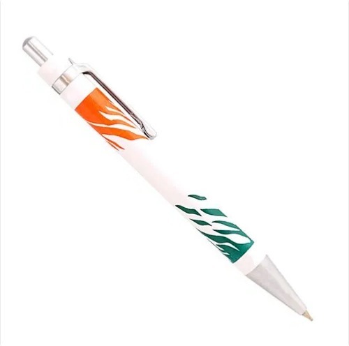 6.3 Inches Light Weight Dark And Smooth Writing Plastic Promotional Ball Pen - Plastic Material 6.3 Inches Size White Color | Ideal for Everyday Writing Branding and Promotion