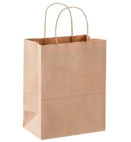 10x5x4 Cm 2 Kilogram Load Recyclable And Disposable Kraft Paper Bag 