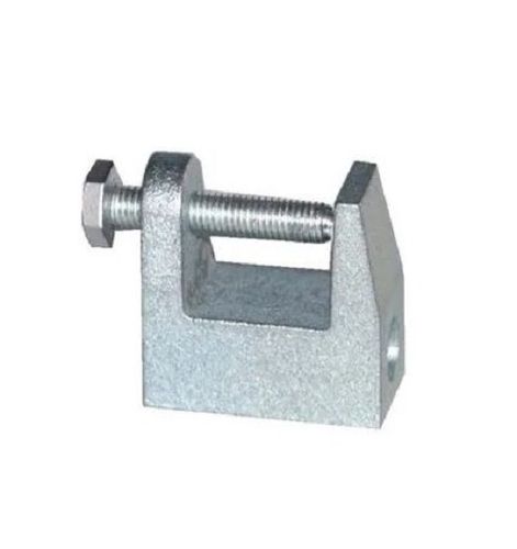 Silver 5 Inch Anti Corrosive Polished Stainless Steel Beam F Clamp For Industrial Use