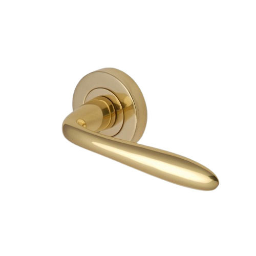 6 Inch 400 Grams Rust Proof Polished Finish Brass Lever Handle Application: Door Fittings