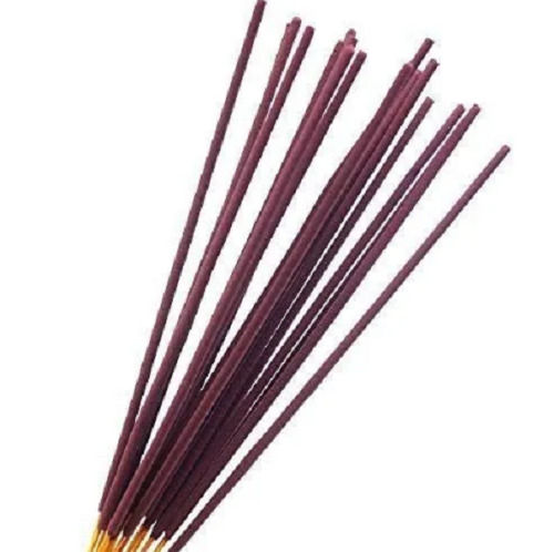 9.5 Inches Straight Smooth Rose Fragrance Incense Sticks For Religious Burning Time: 10 Minutes