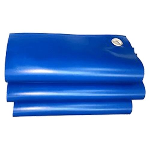 Lightweight Sturdy Abrasion Resistant Plain Pattern PVC Coated Tarpaulin For Industrial