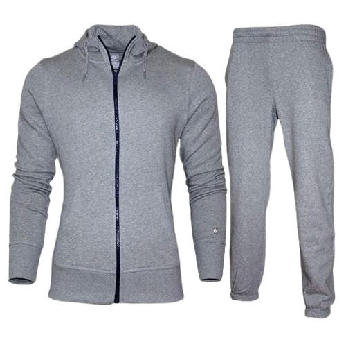 Long Sleeves And Regular Fit Plain Cotton Tracksuit For Mens Age Group: Adults