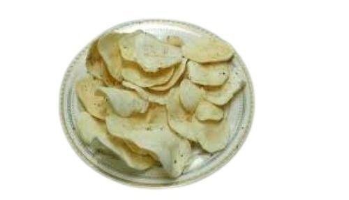 Round Shape Spicy And Crispy White Fried Potato Chips