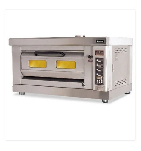 Baking Oven - Stainless Steel, Dimensions 1355 x 960 x 700 mm | Automatic Operation, Single Phase, Maximum Temperature 200-400 DegC, 6.8 Kw Power Consumption, 1 Year Warranty