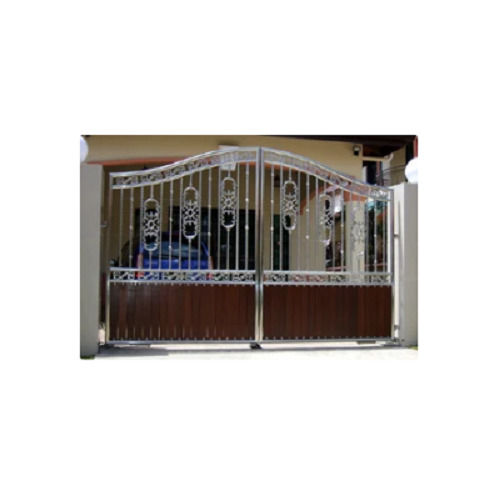 Easily Assembled Swing Open Style Stainless Steel Gate For Home And Residential Arm Length: 3048 Millimeter (Mm)