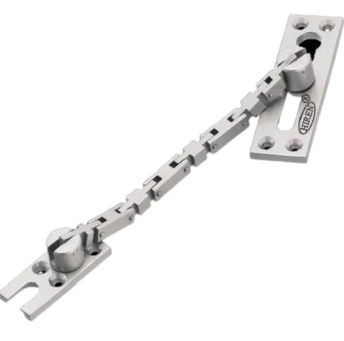 Sliver 16.1 X 5.5 X 4.7 Cm Iron Door Chain For Door Closer