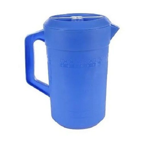 Blue 2.5 Litre Capacity Plain Plastic Water Jug