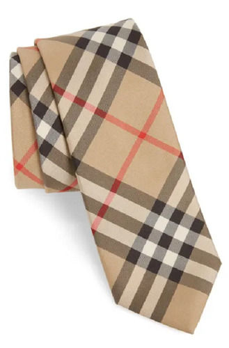 Brown 28.8 X 20.5 X 3.3 Cm Polyester Printed Mens Ties