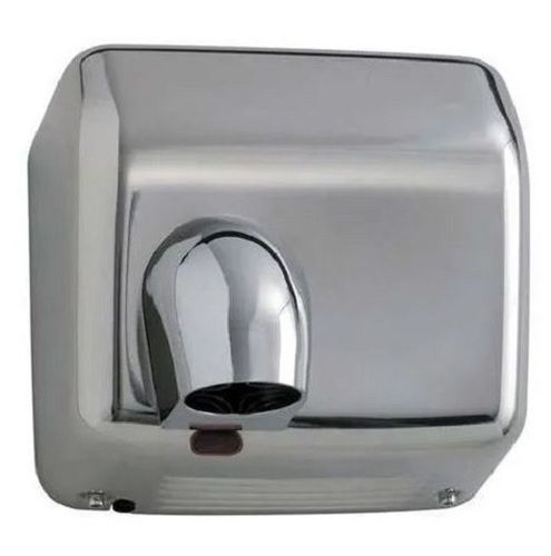 Silver 56X37X39 Centimeter Satin Finished Stainless Steel Automatic Hand Dryer