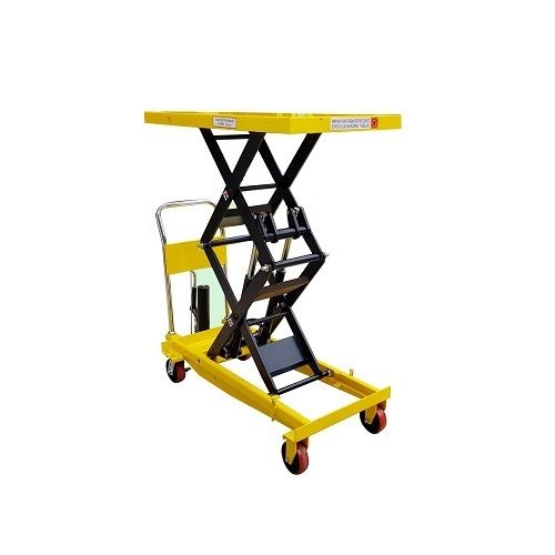 Yellow Black Portable Fully Hydraulic Lift