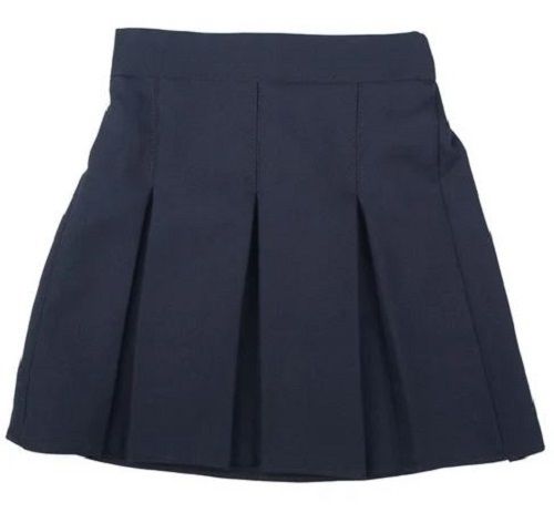 Quick Dry And Breathable Plain Dyed Cotton School Skirt For Girls Age Group: Above 7