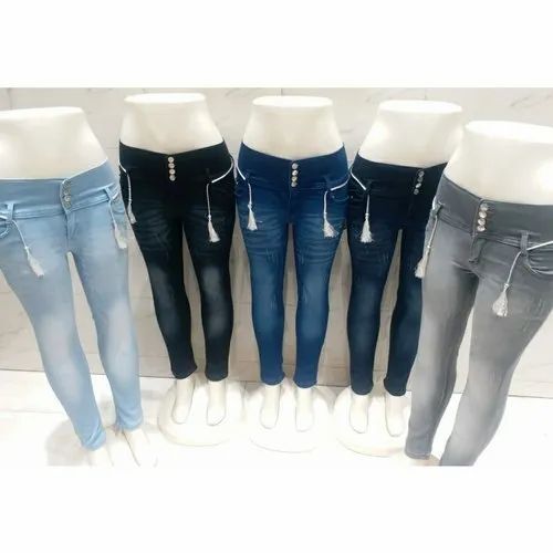 Skinny Girls Jeans, Button, Bottom at Rs 650/piece in Kolkata