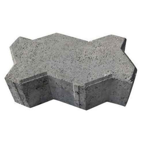 Solid Porosity Rectangular Acid Resistant Zig Zag Cement Bricks