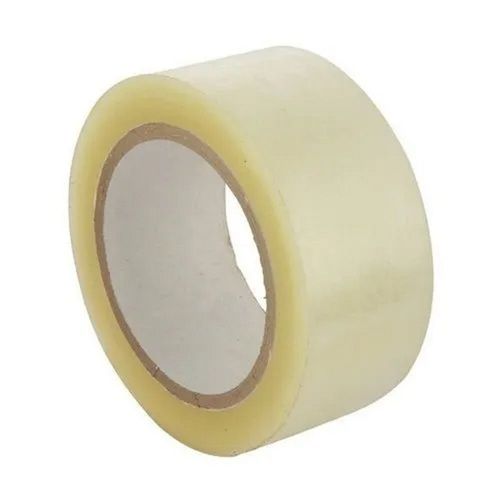 Transparent Single Acrylic Adhesive Side Bopp Tapes For Packaging Length: 65  Meter (M)