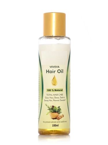 100Ml Smoothen Slap Yellow Colour Herbal Natural Hair Oil Prevent Hair Problem  Length: 56 Millimeter (Mm)