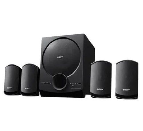 Black 5.1 Channel Usb Port Home Theater System For Music