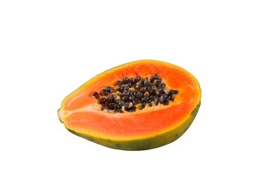 Orange A Grade Common Sweet And Oval Shaped Papaya