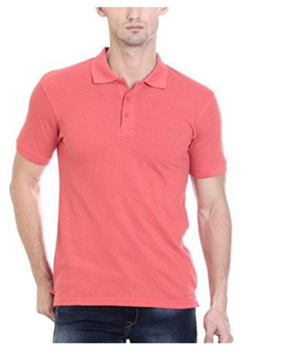 Casual Wear Short Sleeves Polo Neck Plain T Shirt For Mens Age Group: Adults