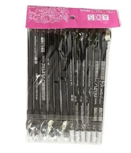 Easy To Clean Smudge Proof Eye Kajal With Twelve Pieces For Ladies