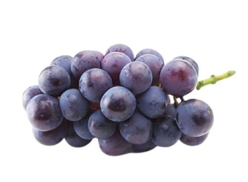 Fresh Round Shape Sweet Black Grapes
