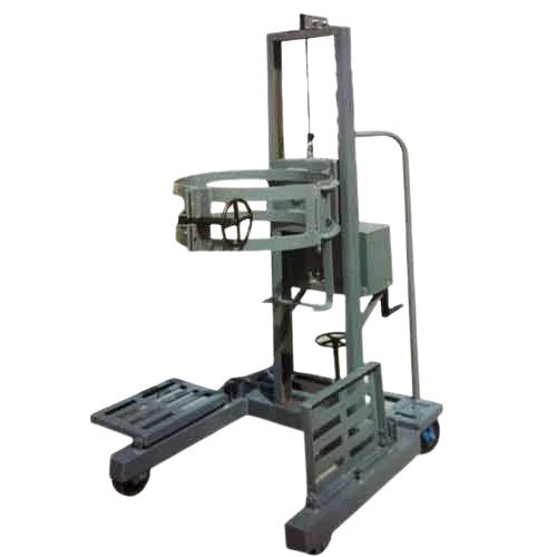 Easy To Operate Rust Proof Paint Coated Mild Steel High Lift Manual Industrial Trolley 