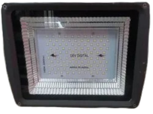 Black Square Electrical Aluminum Led Flood Light For Homes Or Commercial Places