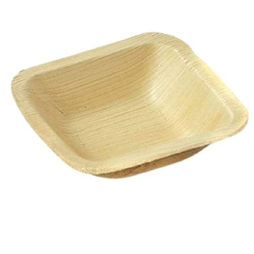 Square Shape 4 Inch Brown Disposable Areca Leaf Cups Application: Events