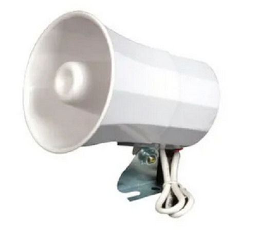 20 X 8 X 10 Cm 10 Watt 220 Voltage Mild Steel Body Alarm Siren For Industrial