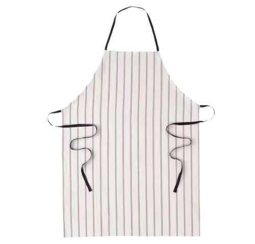 25x33 Inches 2 Mm Thick Lightweight Sleeveless Striped Cotton Aprons