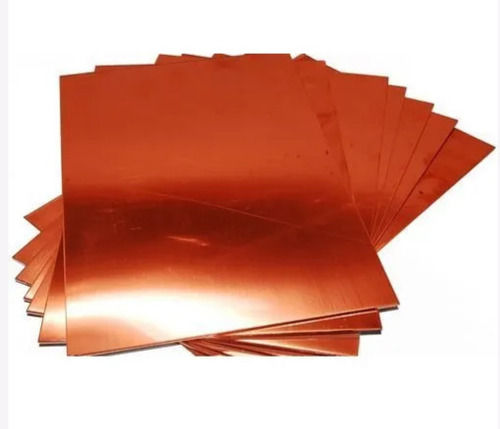 3mm Thickness Rectangular Polished Surface Treatment Copper Plates 
