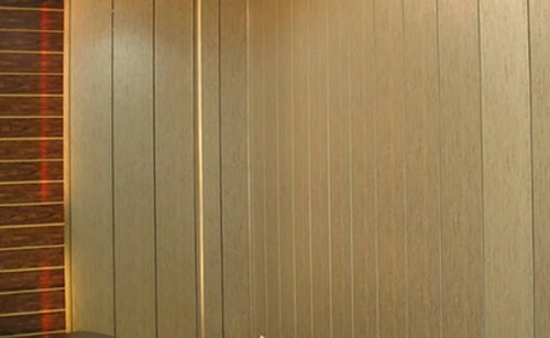 5.9 मिमी मोटा पॉलिश फ़िनिश और पॉली विनाइल क्लोराइड वॉल पैनल का आकार: ना