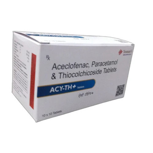 Acy-TH Plus Aceclofenac Paracetamol and Thiocolchicoside Tablet