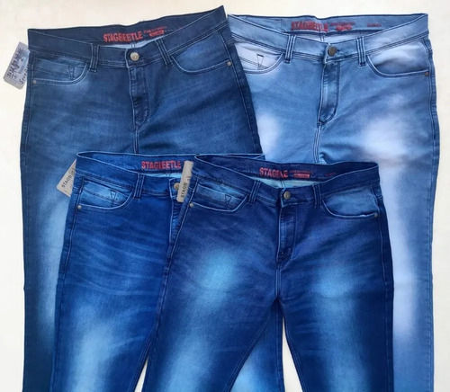 Casual Wear Blue Mens Denim Jeans, All Sizes Available