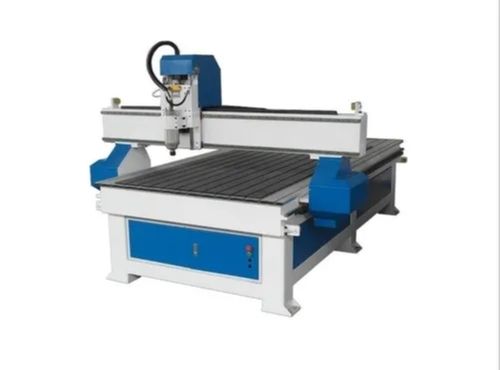 Blue Electric Ac Motor Automatic Computerized Metal Cnc Router For Industrial Use