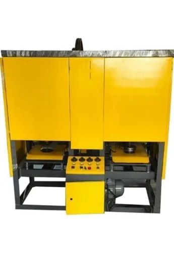 Yellow Frequency Speed Controller Electric Mild Steel Fully Automatic Paper Plate Machine