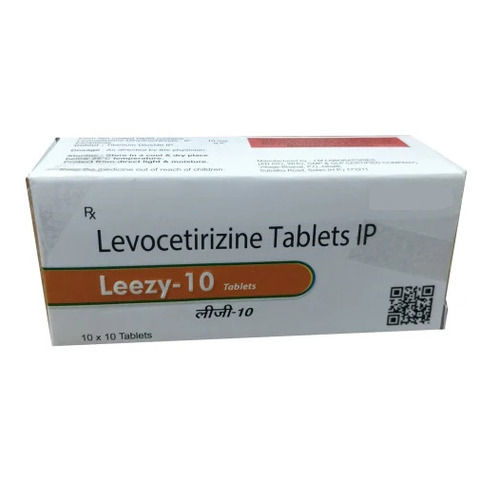Leezy-10 Levocetirizine 10 MG Anti-Allergic Tablet, 10x10 Pack