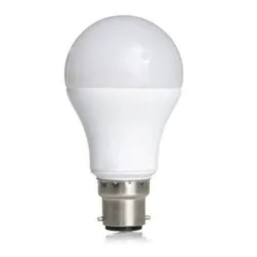 White Round Light Weight Shockproof Ceramic And Aluminium Led Bulbs