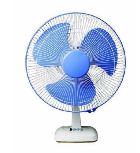 Round Metal And Plastic Body 3 Blade Electric Table Fan