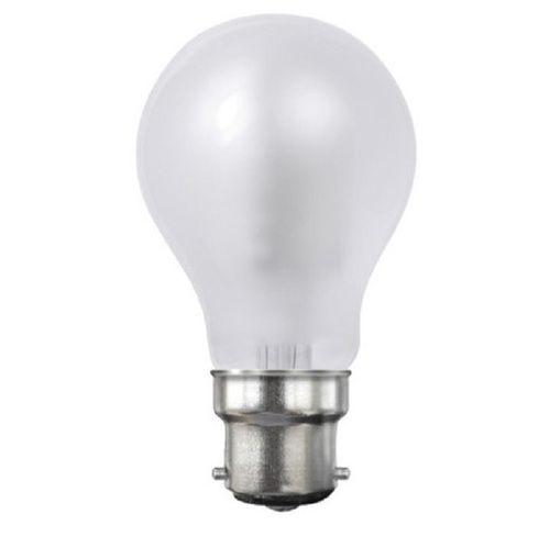 Round Wall Mounted Electric Aluminium Gls Frosted Light Bulb For Indoor Purposes  Body Material: Aluminum