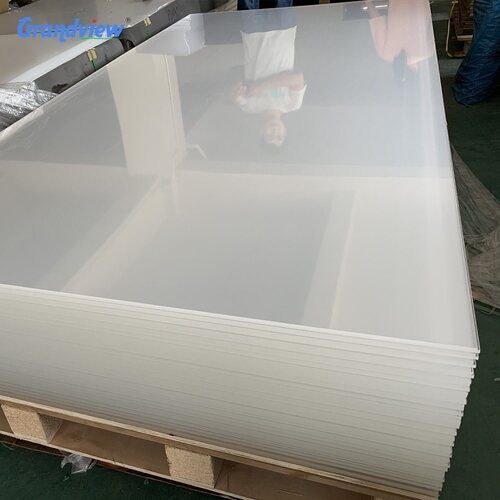 Waterproof Flexible Rectangular White Acrylic Laminated Sheet