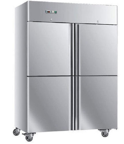 Silver 535 X 615 X 1196 Mm 300 Watt 240 Voltage 1000 Liter Four Door Domestic Refrigerator