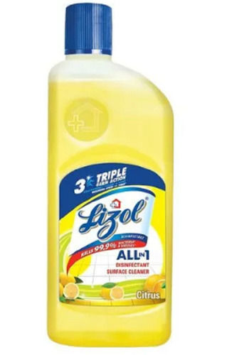 500 Ml Liquid Lemon Fragrance Floor Cleaner For Kills 99.9% Of Germs And Bacteria