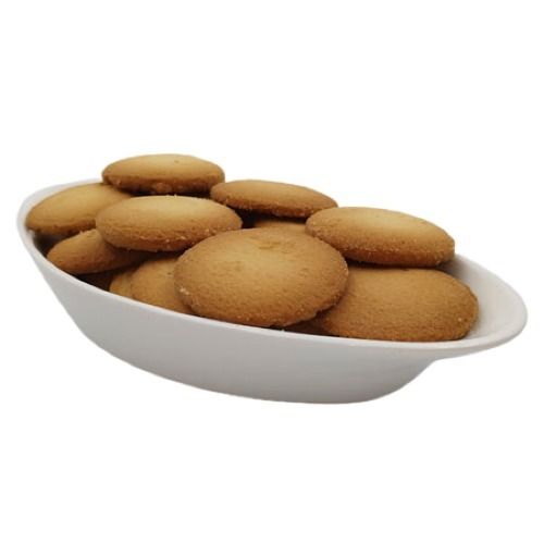 A Grade Tasty Soft Texture Round Rough Surface Edible Butter Biscuit Fat Content (%): 12 Grams (G)