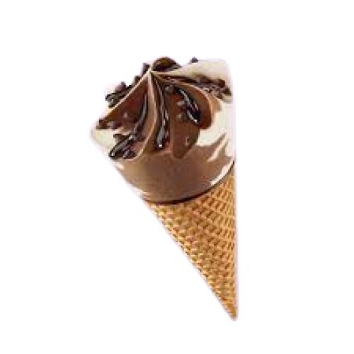 A Grade Edible Conical Shape Sweet Taste Solid Form Chocolate Ice Cream Cone  Fat Contains (%): 41 Percentage ( % )