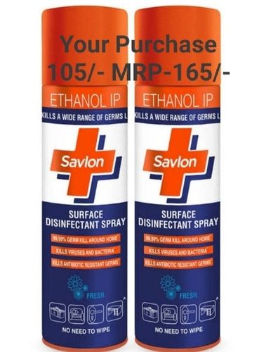 Green Ethanol Savlon Surface Disinfectant Spray, Kills A Wide Range Of Germs