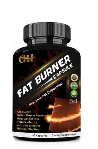 Pack Of 60 Fat Burner Supplement Capsules For Loosing Fat Ingredients: Herbal