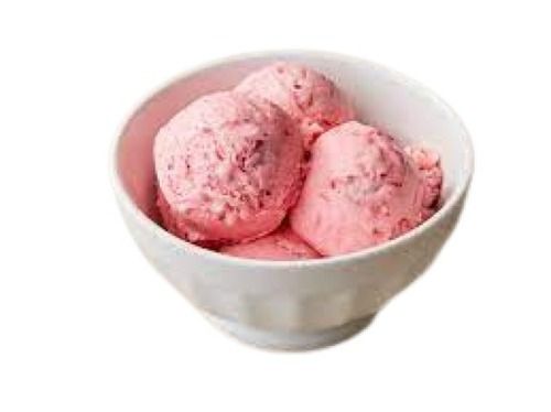  हाइजीनिक रूप से पैक किया हुआ गोल आकार का स्वीट पिंक स्ट्राबेरी आइसक्रीम 