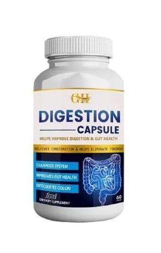 Pack Of 60 Herbal Digestion Capsule For Stomach General Medicines