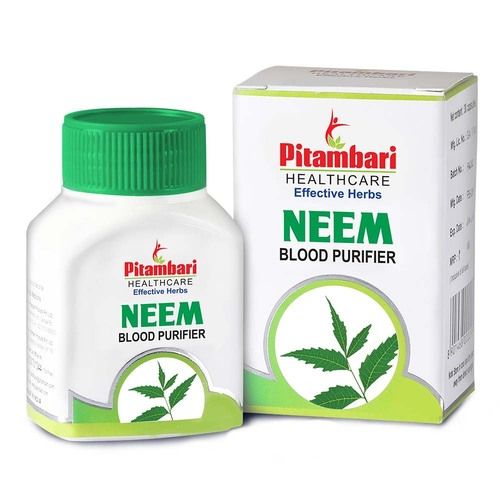 Pitambari Herbal Neem Tablets 400mg Skin Wellness (60 Tablets)